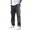 04#Dark Gray, variant on Men's Cargo Straight Leg Pants, Loose Solid Elastic Drawstring Waist Casual Outdoor Athletic Trousers with Multi-Pocket Army Green 2XL