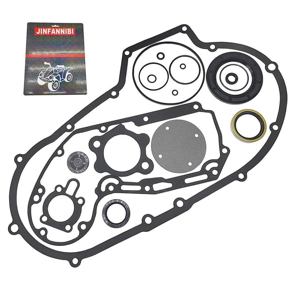 Clutch Primary Cover Gasket Seal Kit for Harley Sportster 1200 XLH1200 1989-2003 18PCS