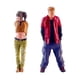 thumbnail image 1 of Figuras de personas para niños y niñas pintadas a mano, figura de personaje de calle Diorama para accesorios de fotografía Diorama 1:64, 1 of 9