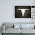 thumbnail image 3 of Trademark Fine Art 'Sepia Cattle Skull' Canvas Art by Brooke T. Ryan, 3 of 3