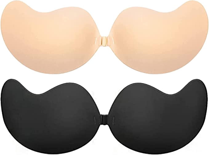 Elfinfi Soutien Gorge Adhésif Réutilisable Dos Nu, Invisible