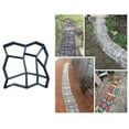 thumbnail image 5 of Ludlz Walk Maker, Pathmate Stone Moldings Paving Pavement Concrete Molding Stepping Stone Paver Walk Way Pave Garden Reusable DIY Stone Road Concrete Cement Brick Paving Pavement Mold, 5 of 7