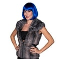 thumbnail image 3 of Cindy Blue Wig Costume Accessory, 3 of 6