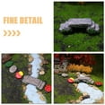 thumbnail image 3 of BEADCEST Crafted Mini Resin Stepping Stone Bridge For Fairy Garden Garden Decoration For Holidays Diy Micro Landscape, 3 of 8