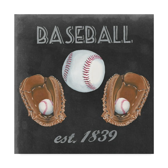 Trademark Fine Art 'Sporting History I' Canvas Art by Naomi McCavitt