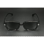 Burberry Eldon BE 4349 Plastic Unisex Rectangle Sunglasses Black 51mm Adult