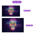 thumbnail image 5 of Hippie Beagle Portrait oil painting Watercolor Tie-dye Vintage Indoor Rug Beagles Dog Lover Gifts Idea Carpet Living Bed Room Sofa Home Decor - 00015, 5 of 5