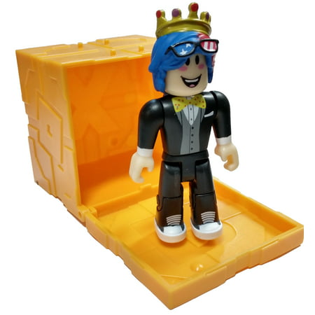 Series 5 Roblox High School Class President Mini Figure With Gold Cube And Online Code No Packaging - 