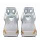 thumbnail image 4 of Ni-k-e WOMEN AIR JORDAN 6 RETRO SHOES Pure Platinum/Blue DQ4914 074 size 9.5-12, 4 of 6