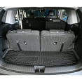 thumbnail image 3 of Ikon Motorsports Rear Cargo Trunk Liner W/ Seat Protector Backrest Cover Fits 2024-2026 Hyundai Santa Fe 6/7 Seats, Black TPE Waterproof Seat Back Liners Mat Pad 1PC, 3 of 9