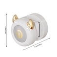 thumbnail image 2 of decor hangers,Mop Hook Hanging Rack Non Punching Wall Hanging Toilet Mop Storage Rack Viscose Strong Fixed Buckle Clip ornament hooks,Gold, 2 of 2