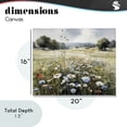 thumbnail image 4 of Stupell Industries Traditional Calm Meadow of Wildflowers Canvas Art, 20 x 16, by Franklyn Gregory, 4 of 8