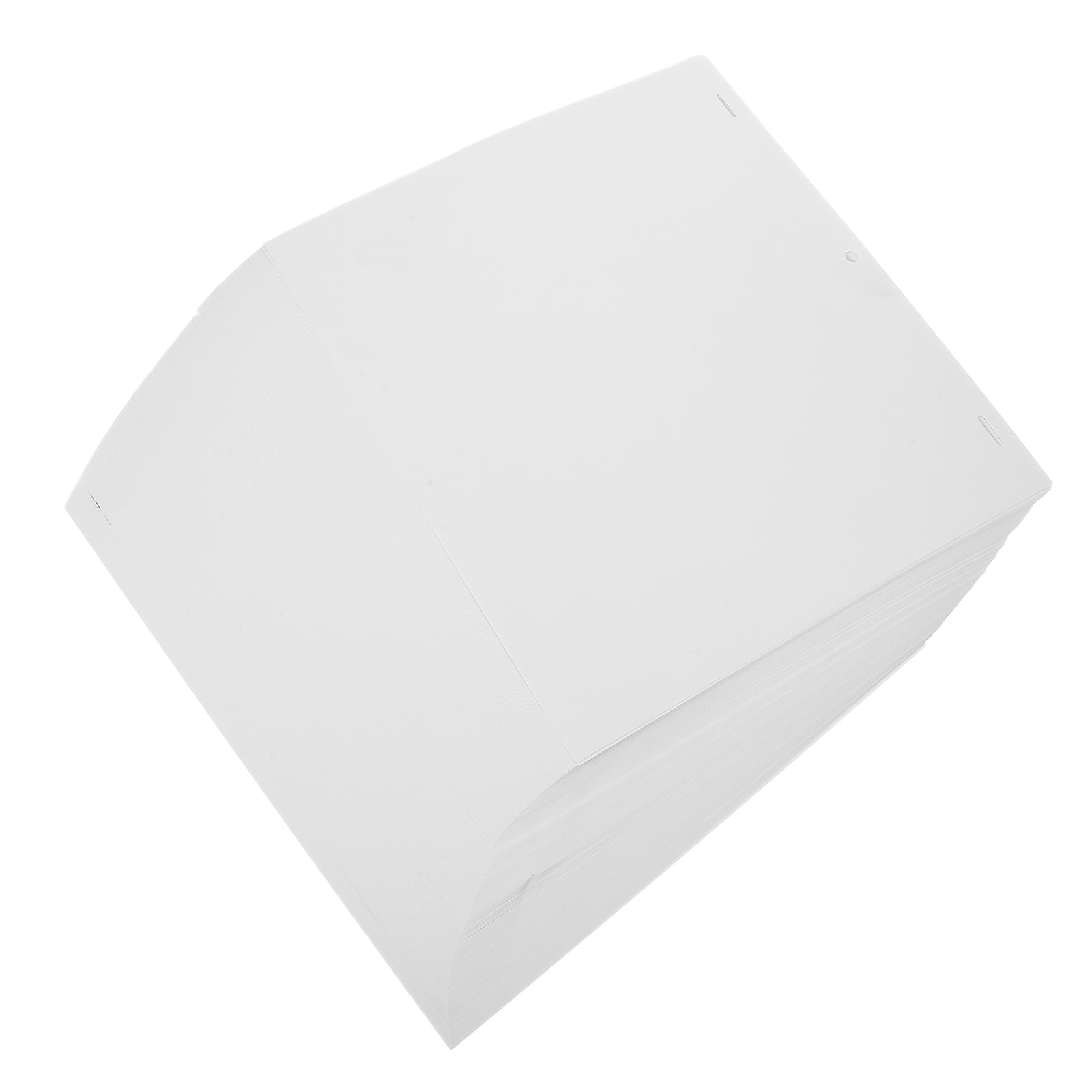 PBPBOX 200Pcs White Paper for Drawing with Three-Hole Design for Beginners Individual Painting