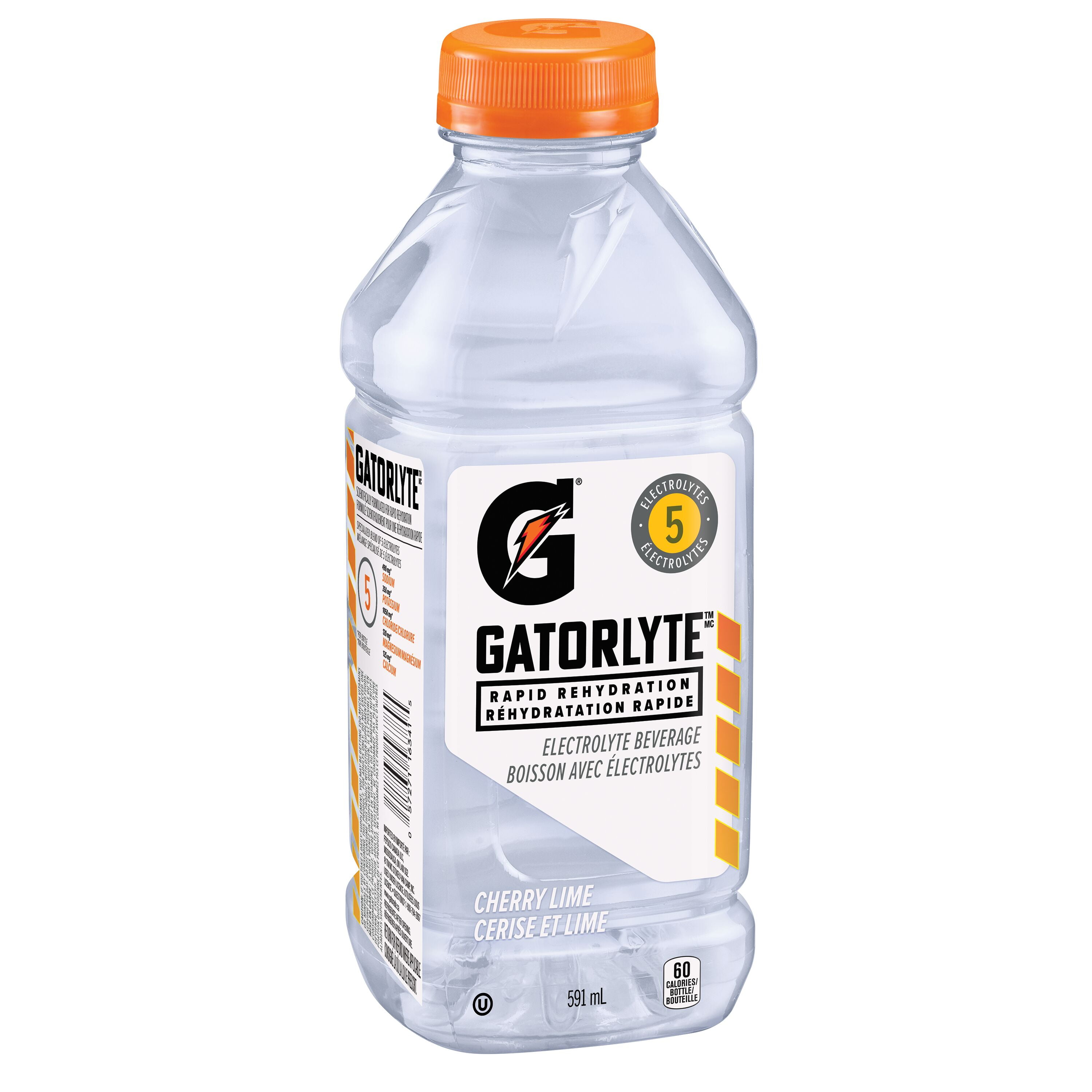 Gatorlyte Cherry Lime Electorlyte Beverage 591 mL, Bottle, 591mL