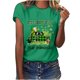thumbnail image 2 of Puntoco, camisetas con estampado del Día de San Patricio y cuello redondo para mujer, blusas femeninas cómodas a la moda, tops Puntoco Puntoco-114, 2 of 8
