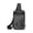 A-Gray, variant on Canvas Waist Pack, Unisex Multi Functional Pack, For Running, Cycling, Hiking and Outdoor Sports, Adjustable Strap Phone Bag to Keep Your Hands Free and Essentials Secure