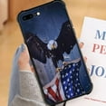 thumbnail image 6 of DJSOK Compatible with iPhone 14 Case，Design Pattern Back Bumper Anti Scratch Reinforced Corners Soft TPU Caver,Cases for Men Women-Wood Grain American Flag Buck Hunter Deer, 6 of 6