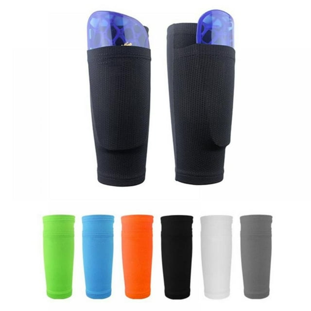 3 Pairs Sport Soccer Shin Sleeves Youth Kids Shin Guard Compression Calf Sleeves Soccer Gear