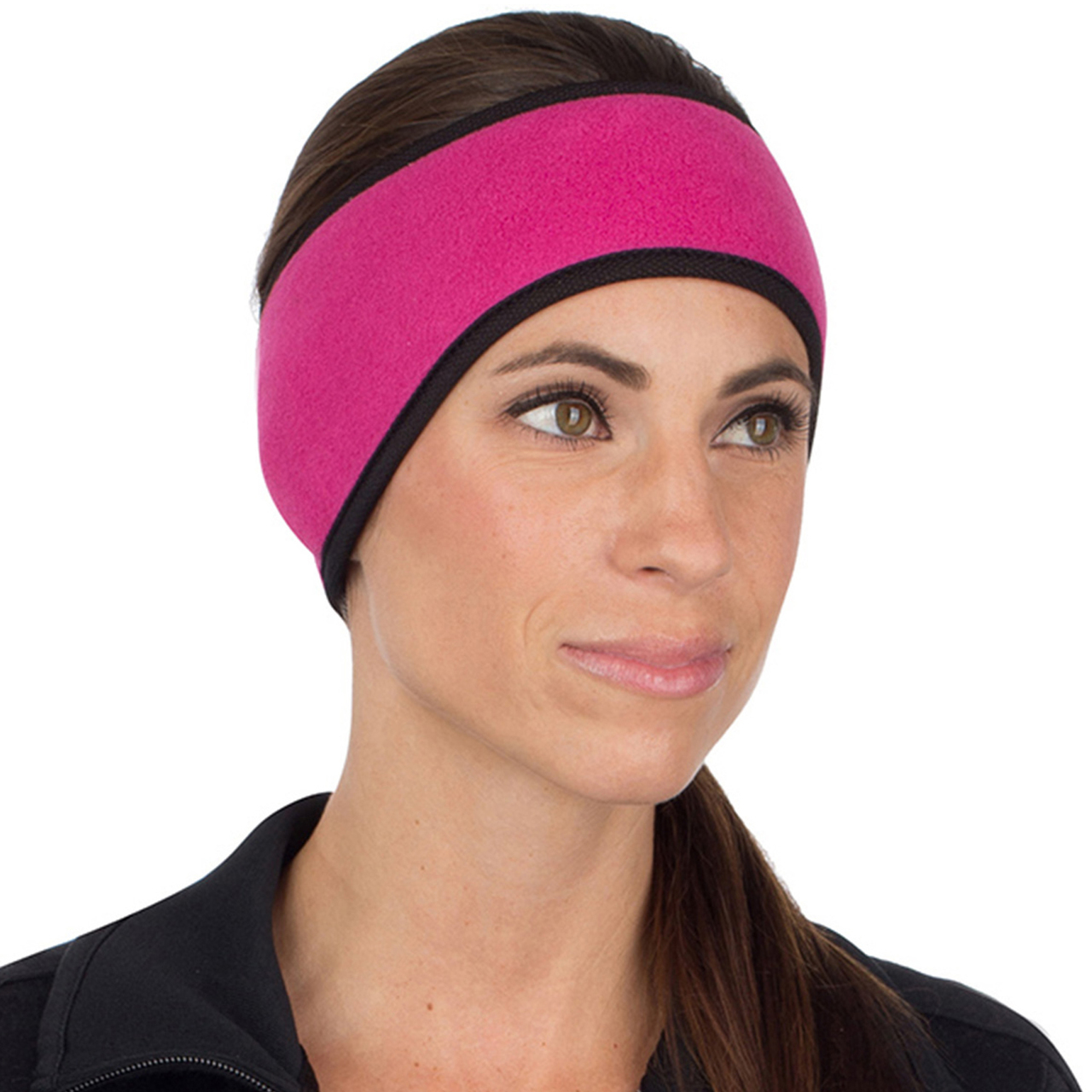 TrailHeads TrailHeads Women's Ponytail Headband Made in USA pink