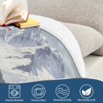 thumbnail image 4 of Yayeee Throw Blanket for Couch Soft Warm 50" x 60" Sofa Chair Bed Decoration, River and Mountains, 4 of 7