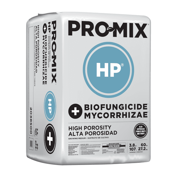 Premier Horticulture PRO-MIX HP Biofungicide   Mycorrhizae High Porosity Growing Medium, Compressed Bale, 3.8 cu ft