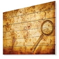 thumbnail image 1 of Art Design - Loupe sur Carte du Monde, 1 of 5