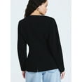 thumbnail image 4 of Scoop Women's Barrel Sleeve Blazer, Sizes XS-XXL, 4 of 6