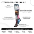 thumbnail image 2 of Sikiie Lady Duck 1 Pairs Compression Socks for Men and Women 15-20 mmHg Running Support Socks, 2 of 7