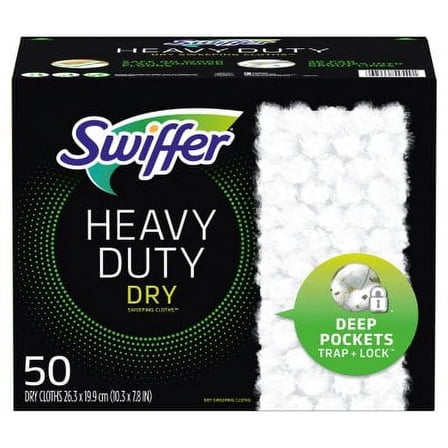 Swiffer Sweeper Heavy Duty Dry Sweeping Cloths (50 Ct.)
