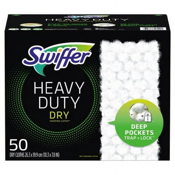 Swiffer Sweeper Heavy Duty Dry Sweeping Cloths (50 Ct.)