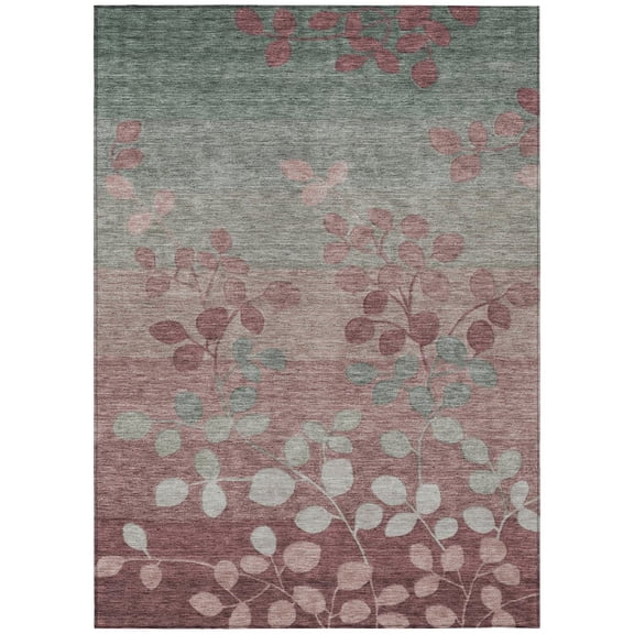 Dalyn Rugs Machine Washable Indoor/Outdoor Chantille Blush 10' x 14' Rug