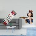 thumbnail image 2 of de mesa festivo de invierno y bandeja porta llaves con estatua de princesa de resina moderna para mesa de centro navideña y decoración de sala, 2 of 8