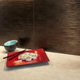 thumbnail image 5 of FASÄDE Ripple Decorative Vinyl Backsplash Panel in Antique Bronze (6X6 Inch Sample, 5 of 5