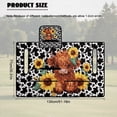 thumbnail image 7 of HUIACONG Highland Cow Print Golf Cart Covers Seat Non-Slip Comfortable Golf Cart Covers Seat Club Car Breathable Portable Fit Most Cars EZGO Yamaha Club Car, 7 of 7