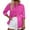 Hot Pink, variant on Effortless Solid Color Everyday Shirt, Long Sleeve Button-Up Top with Airy Loose Fit & Moisture-Wicking Comfort Technology,Army Green L