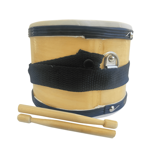 Instrumento Musical Tambor Didáctico Mediano #6: Madera y Piel ¡Estimula la creatividad y el ritmo!