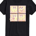 thumbnail image 3 of Spongebob Squarepants - Cute Face Grid - Men's Short Sleeve Graphic T-Shirt, 3 of 6
