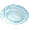 thumbnail image 1 of RENACLIPY toilet sitz bath basin Plastic Sky-blue Ergonomic Design 1Pcs, 1 of 8