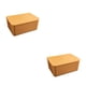 thumbnail image 4 of Toystoory Caja de almacenamiento para la organización debajo del estante - Canastas de almacenamiento anchas y duraderas para debajo del estante cubierto de oro 26*18*8cm 2Conjunto, 4 of 6