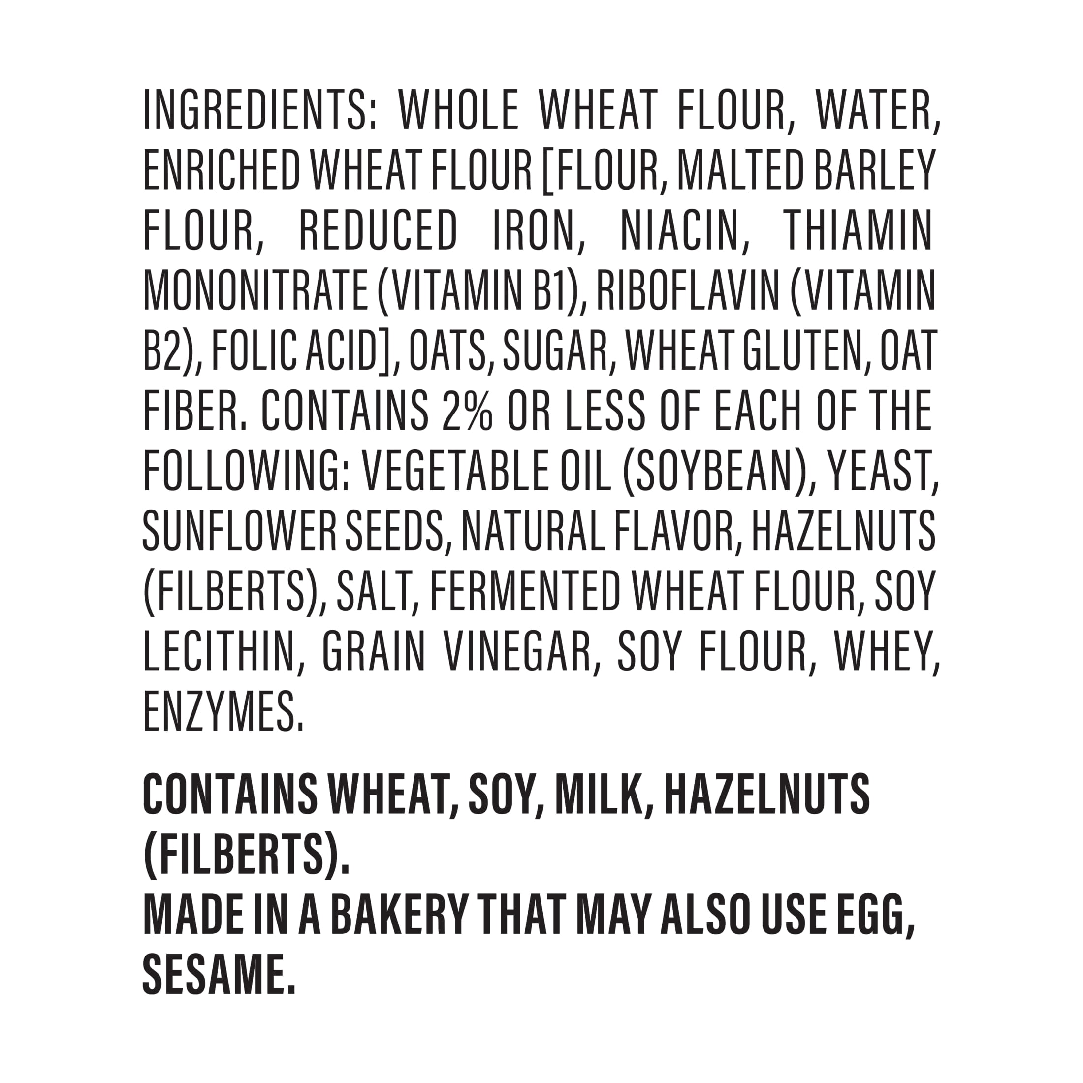 Oroweat Oatnut Bread, 24 oz