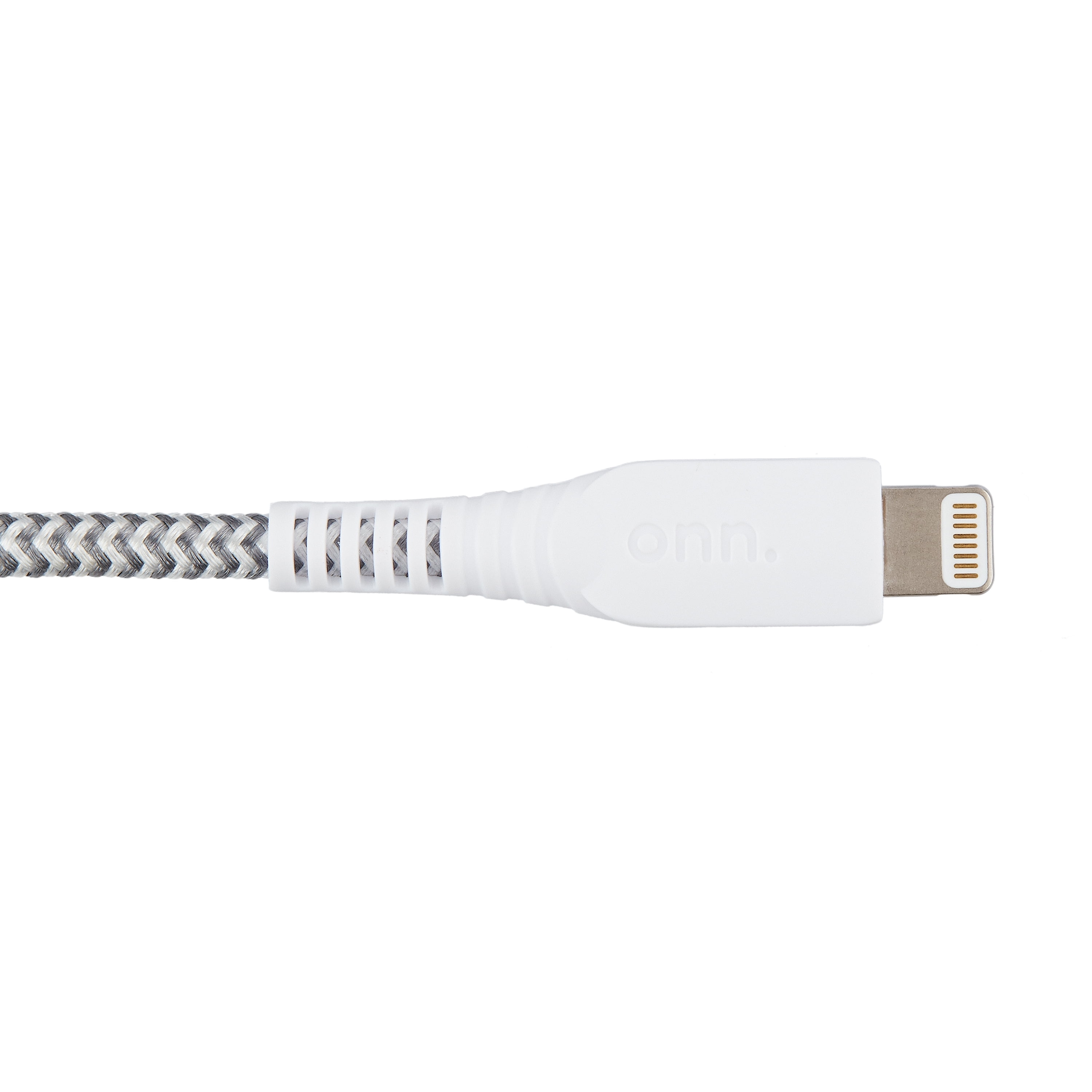 onn. 6' Braided USB-C to USB Cable, Aqua