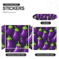 thumbnail image 5 of Decal Skin for PS4 Slim / PS4 Pro / PS4, Whole Body Vinyl Sticker Cover for Playstation 4 Console and Controller (Eggplant-1), 5 of 5