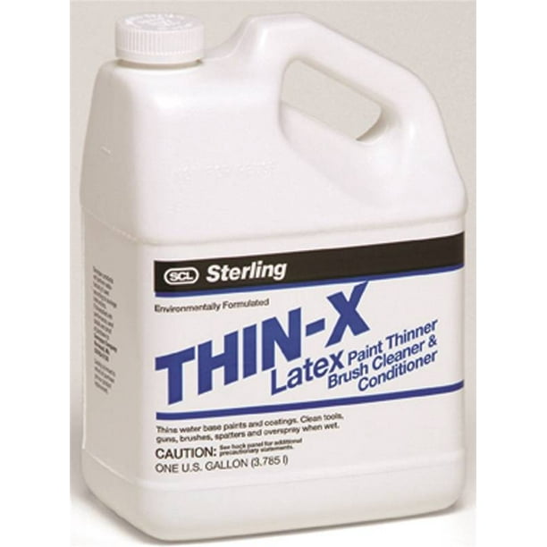 Savogran ThinX Latex Paint Thinner, 1 gal, Clear, Liquid
