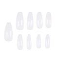 thumbnail image 2 of 500pcs Pro Puntas de uñas postizas Cabeza cuadrada Cubierta completa Puntas de manicura DIY transparentes Likrtyny cuidado belleza, 2 of 6