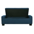 thumbnail image 6 of 50" Ottoman Bench in Textured Fabric, Rectangular Design with Hinged Lid for Seating, Footrest, and Hidden Storage, Perfect for Living Room, Bedroom, or Entryway, 6 of 18