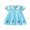 Blue, variant on BemeyourBBs Toddler Baby Girl 4th of July Dress Fourth of July Outfit Baby Girl Patriot Independence Day Dress Puff Short Sleeve Doll Collar America Flag Firework Embroidery Summer Pleated Dress