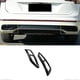 thumbnail image 2 of Car Rear Bumper Exhaust Muffler Tail Pipe Trim Sticker For L 2022, 2 of 5