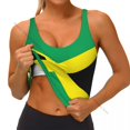 thumbnail image 5 of Women Sexy Sports Vest Jamaica Flag Female Streetwear Sport Lingerie Tee Crop Top, 5 of 7