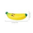 thumbnail image 3 of Banana Squishy Toys Squeeze Banana Stress Ball Bananacake Toys Sensory Squishy Miniatures Novelty Fidget Toy Stress Relief Gifts Adults Kids Party Favors Autism Sensory Toys ADHD Focus, 3 of 6