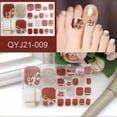 thumbnail image 1 of Fiudx Pegatinas para Uñas de Los Pies Pegatinas para Uñas de Los Pies Pegatinas para Uñas de Diamantes de Imitación Bronceados, 1 of 2